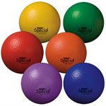 Set of 6 Volley® «Special» Polyurethane-Covered High-Density Foam Balls, 8.25" (21 cm)