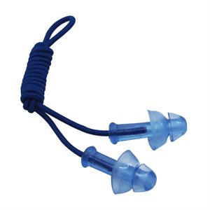 Bouchons à oreilles de natation en latex Scaup® avec corde