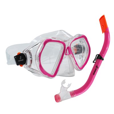 Scaup® «Cora» Leisures Series Diving Mask with Snorkel for Kids