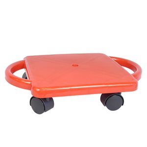 Scooter board with handles