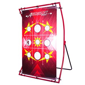 Cible de tir à l'arc Arrowsoft® «Red X»