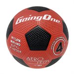 Ballon de soccer en caoutchouc Going One® «AeroTech» rouge