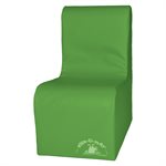 Sofa en mousse 1 place pour enfants, vert