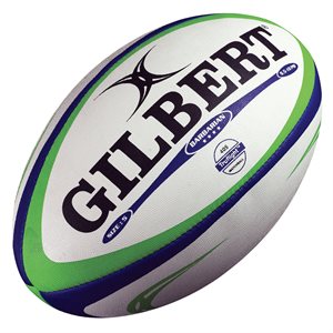 Ballon de rugby Barbarian en caoutchouc