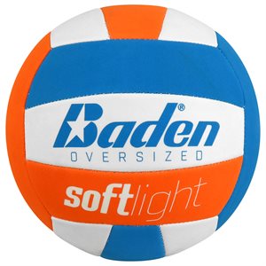 Ballon de volleyball d'entraînement surdimensionné léger synthétiqe Baden® «Soft Light»