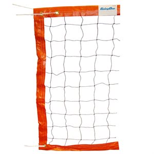  Economy Beach Volleyball Net, orange