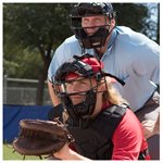 Masque de receveur ou d'arbitre de baseball sénior