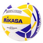 Ballon de volleyball de plage en composite Mikasa® «Sand Champ»