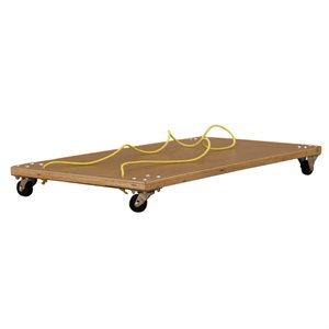 Mat cart with rope