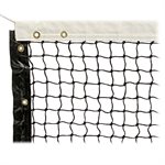 Permanent Heavy-Duty Polyethylene Pickleball Net of 21.7" (6.6 m), with Steel Cable of 26' (8 m)