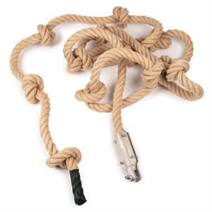 Câble à grimper avec nœuds
