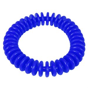 Flexible vinyl ring, 6", blue