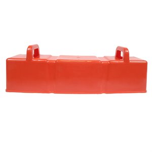 Moule double à château de neige en plastique, 46 x 10 x 10 cm (18 x 4 x 4")