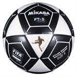 Black and White Mikasa® Official Footvolley Ball, #5