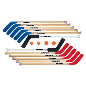 Ensemble complet de bâtons de hockey DOM® «Gain», 107 cm (42")