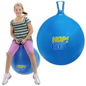 Ballon sauteur en vinyle robuste «Hop!», 66 cm (26")