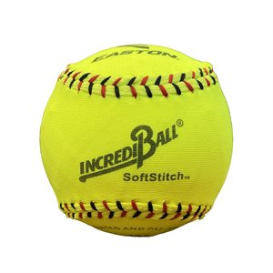 Balle de softball sécuritaire, nylon, 12" ,jaune