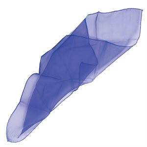 Foulard de jonglerie bleu, 66 cm (26")