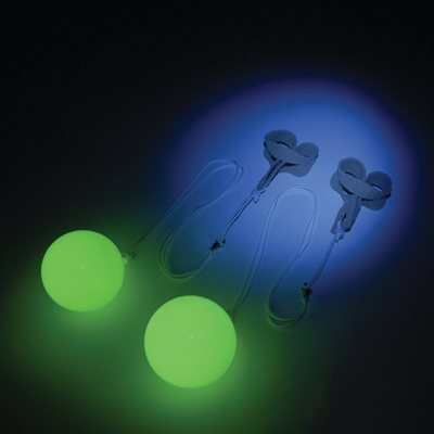 Pair of Phosphorescent Poïs