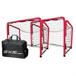 Pair of Exel® Foldable Floorball Goals with Carrying Bag, 23.5 x 35.5" (60 x 90 cm)