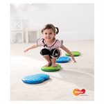 Ensemble de 4 nuages de parcours d'équilibre gonflables WePlay® «Stepping Coulds» 