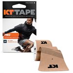 Box of 20 KT Tape® «Pro» Pre-Cut 100% Synthetic Kinesiology Tape Strips, 10 x 2" (25.5 x 5 cm)