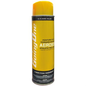 Canette de peinture aérosol Going One® jaune 