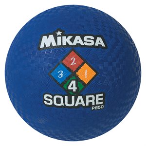 Ballon de jeu Four Square, bleu