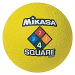 Ballon de jeu Four Square, jaune, 8½"