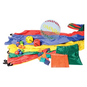 Ensemble de 33 items de jeux de parachute pour enfants