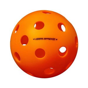 Balle de pickleball intérieure officielle en plastique Onix® orange, 6 cm (2,5")