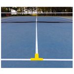 Ensemble de 12 marqueurs jaunes de lignes jeu de terrain pickleball