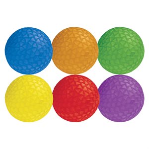 6 ballons texturés Easy Grip