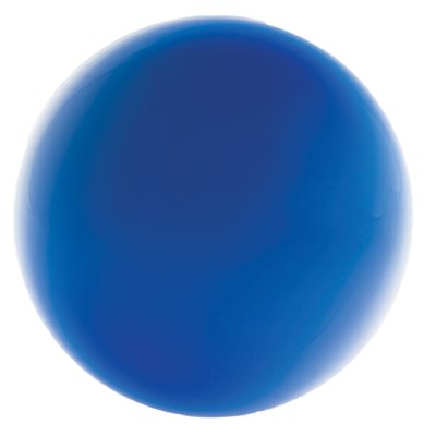 Balle de jonglerie de contact en PVC bleu, 400g