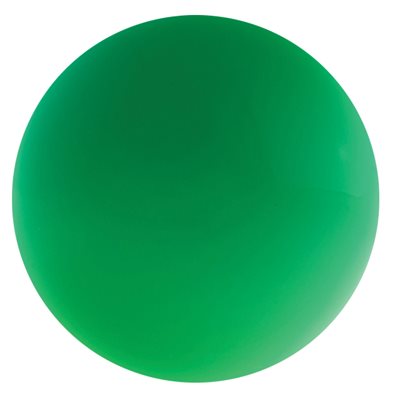 Balle de jonglerie de contact en PVC vert, 400g 