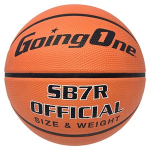 Ballon de basketball Going One® en caoutchouc