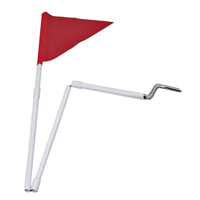 Set of 4 Collapsible Corner Flags with Stakes, 36" (91 cm)