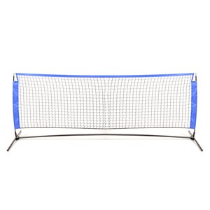 Ensemble de filet de tennis et pickleball portatif en aluminium, 3 m (10’)