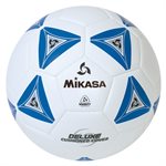 Ballon de soccer matelassé Mikasa® «Varsity Series» bleu