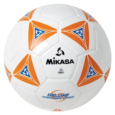 Ballon de soccer matelassé orange