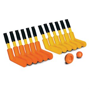 12 mini-bâtons de hockey Supersafe, 11"