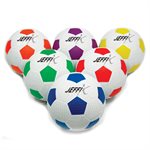 Ensemble de 6 ballons de soccer en caoutchouc, #5