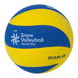 Ballon de volleyball de neige officiel Mikasa® «Snow Volleyball World Tour»