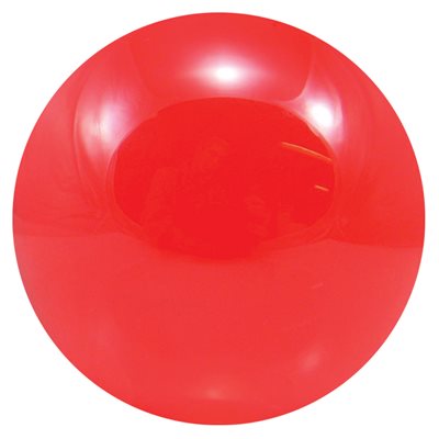 Red Acrylic Contact Juggling Ball, 225g