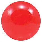 Balle de jonglerie de contact en acrylique rouge, 850g