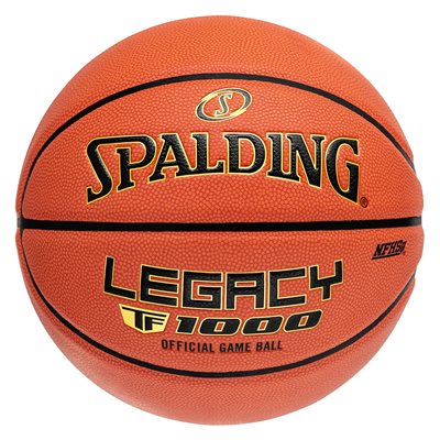 Ballon de basketball intérieur Spalding® «Legacy» en cuir composite