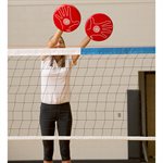 Paire de bloceurs d'attaques de volleyball ronds en PVC, 5 x 30 x 30 cm (2 x 12 x 12")