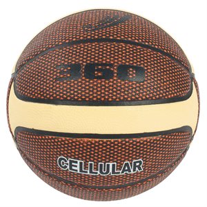 Cellular™ composite basketball, brown / cream