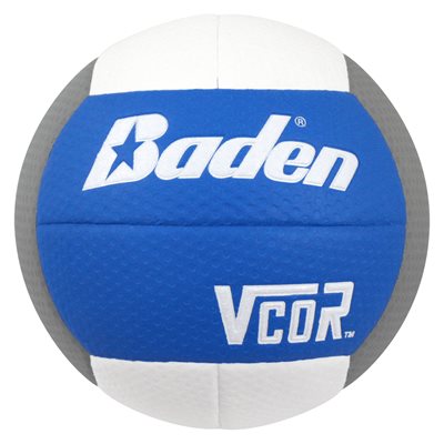 Ballon de volleyball VCOR, bleu / blanc / gris