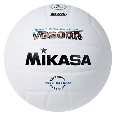 Ballon de volleyball de compétition en composite Mikasa® «VQ2000 Series» blanc